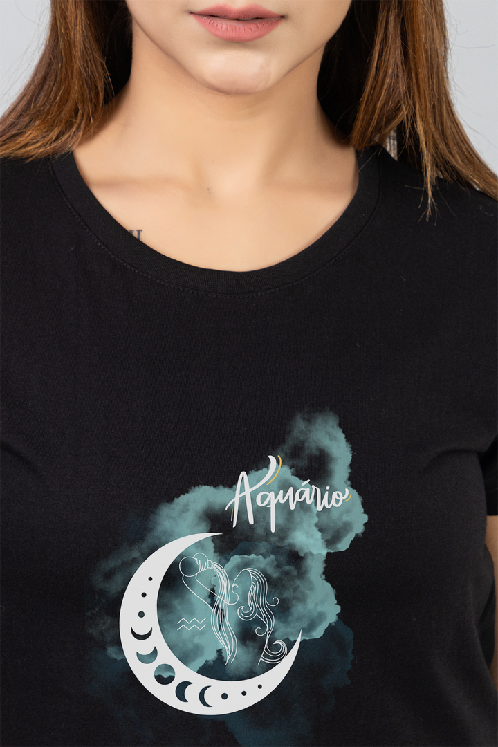 Aquarius Crop Tee