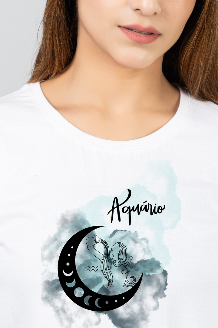 Aquarius Crop Tee