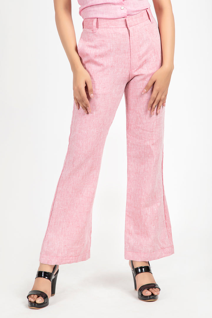 linen bell trouser#color_blushpink