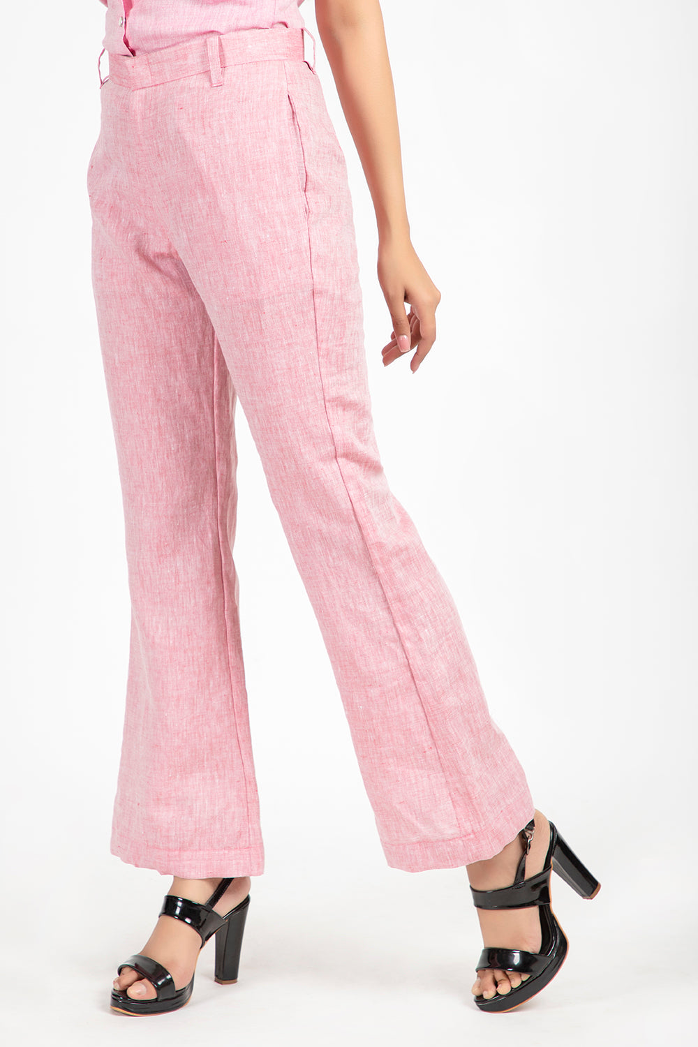 linen bell trouser#color_blushpink