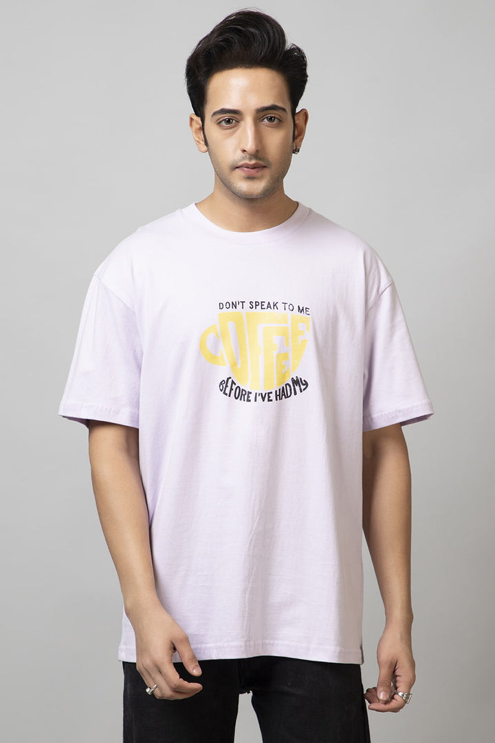 Don't Speak To Me Boyfriend Fit Tee - zykaz
