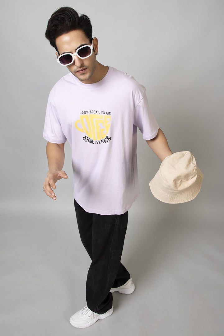 Don't Speak To Me Boyfriend Fit Tee - zykaz